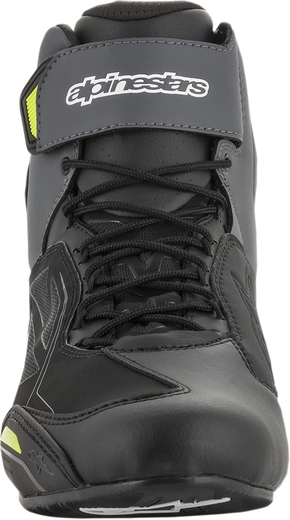 ALPINESTARS Faster-3 Drystar? Shoes - Black/Gray/Yellow - US 8.5 2540719175-8.5