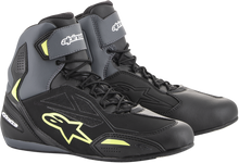 Carica l&#39;immagine nel visualizzatore di Gallery, ALPINESTARS Faster-3 Drystar? Shoes - Black/Gray/Yellow - US 8.5 2540719175-8.5