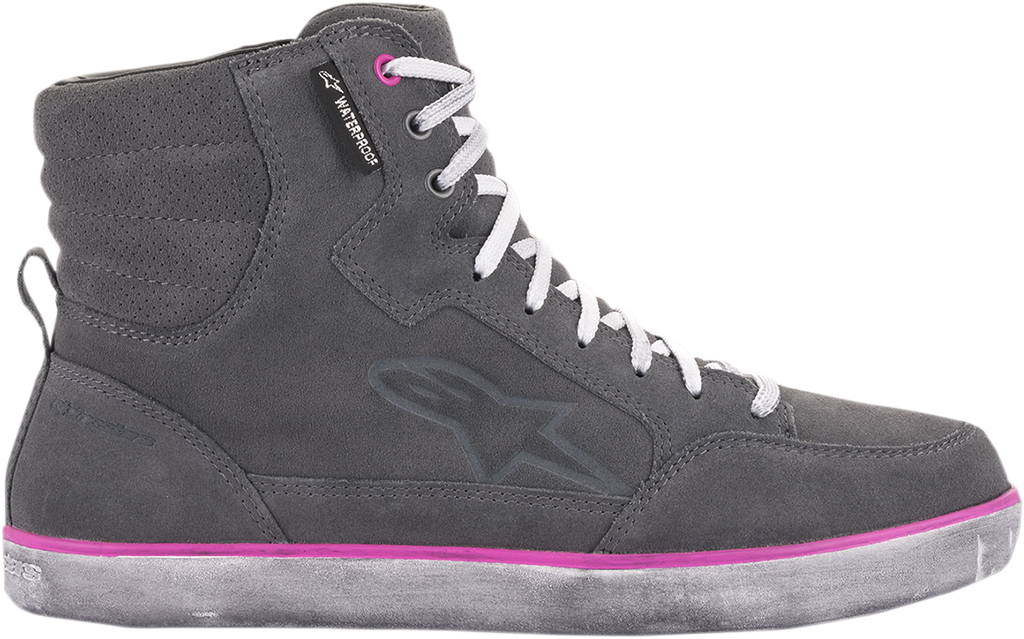 ALPINESTARS J-6 Waterproof Women's Shoes - Gray/Pink - US 5 254222090955