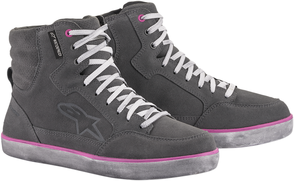 ALPINESTARS J-6 Waterproof Women's Shoes - Gray/Pink - US 5.5 254222090955.5