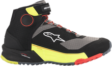 Carica l&#39;immagine nel visualizzatore di Gallery, ALPINESTARS CR-X Drystar? Shoes - Black/Red/Yellow Fluorescent - US 13 2611820153813