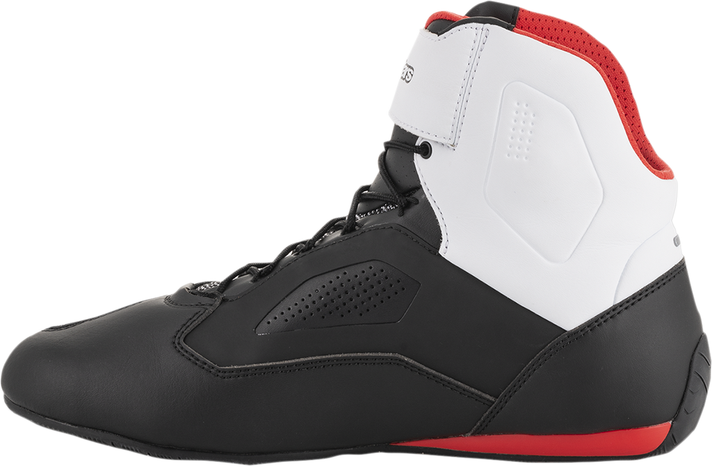 ALPINESTARS Faster-3 Rideknit Shoes - Black/White/Red - US 10.5 2510319123-10.5