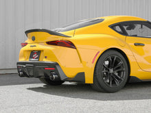 Carica l&#39;immagine nel visualizzatore di Gallery, aFe POWER Takeda 2021 Toyota Supra 2.0L (t) 2.5in-3in 304 SS CB Exhaust w/ Carbon Tips