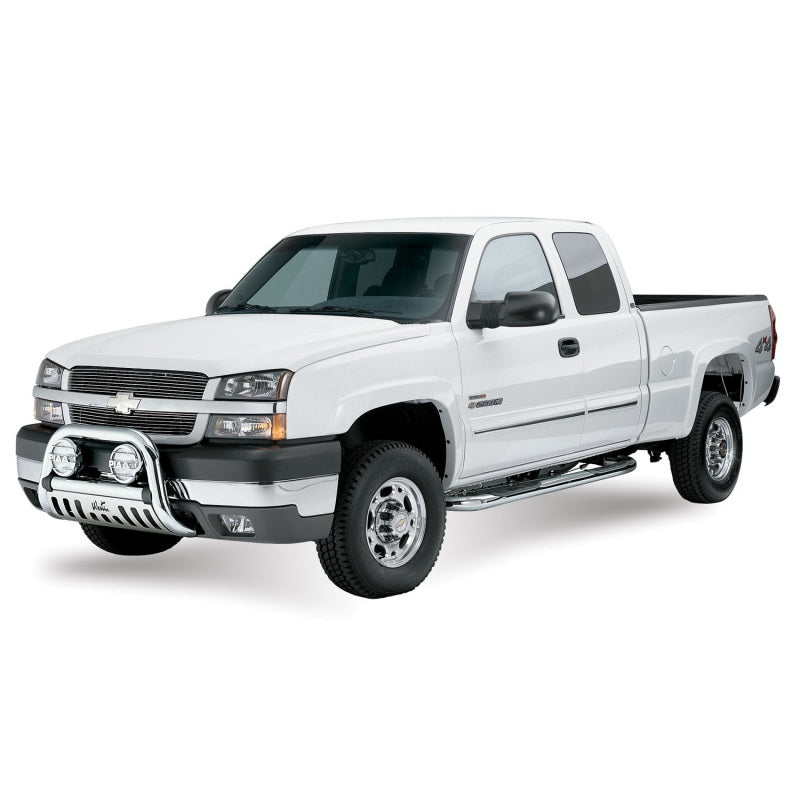 Westin 1999-2013 Chevy Silverado 1500 Crew Cab Signature 3 Nerf Step Bars - Chrome