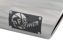 Laden Sie das Bild in den Galerie-Viewer, aFe MACH Force-Xp 3in Inlet x 4in Outlet x 9in Length 304 Stainless Steel Exhaust Tip Polished