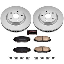 Carica l&#39;immagine nel visualizzatore di Gallery, Power Stop 09-10 Pontiac Vibe Front Z17 Evolution Geomet Coated Brake Kit