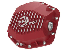 गैलरी व्यूवर में इमेज लोड करें, aFe Pro Series Rear Differential Cover Red 2018+ Jeep Wrangler (JL) V6 3.6L (Dana M220)