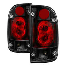 Load image into Gallery viewer, Spyder Toyota Tacoma 95-00 Euro Style Tail Lights Black ALT-YD-TT95-BK