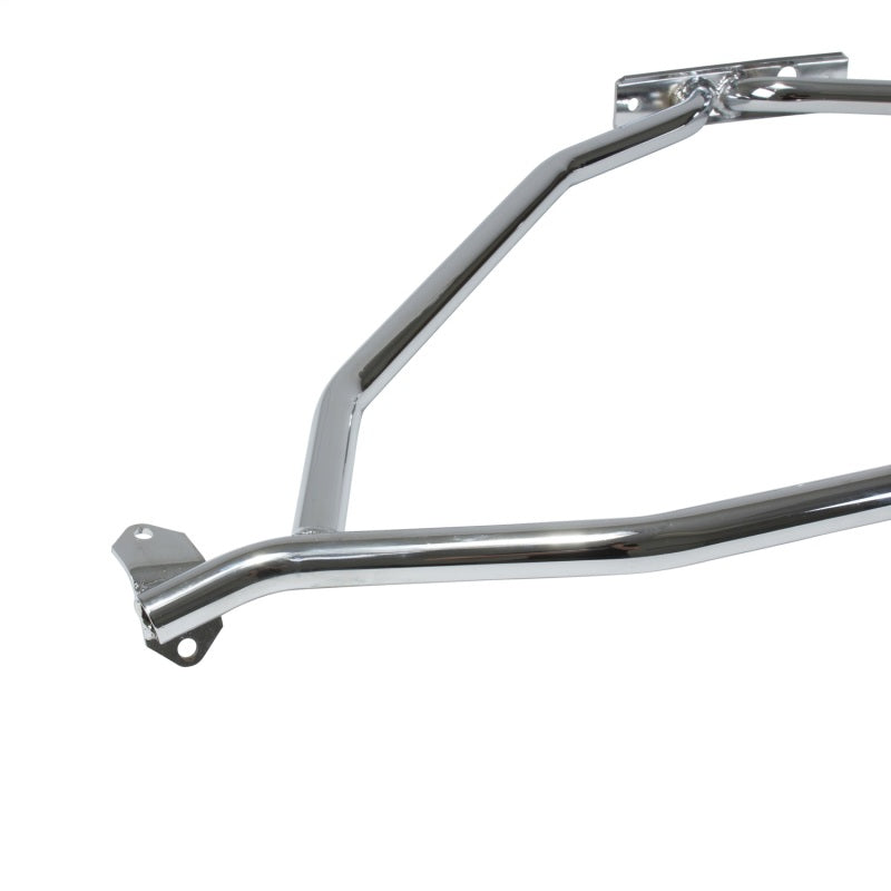 BBK 86-93 Mustang 5.0 Tubular Strut Tower Brace - Polished Chrome Finish