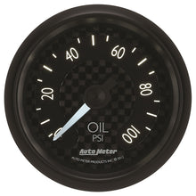 Laden Sie das Bild in den Galerie-Viewer, Autometer GT Series 52mm Mechanical 0-100 psi Oil Pressure Gauge