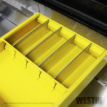 गैलरी व्यूवर में इमेज लोड करें, Westin/Brute 19inL x 3.5inH x 15inW Tray w/ 4 Silver Dividers - Yellow