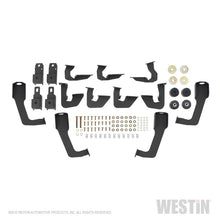 Cargar imagen en el visor de la galería, Westin/HDX 07-18 Chevrolet Silverado 2500 6.5ft Drop Wheel to Wheel Nerf Step Bars - Textured Black