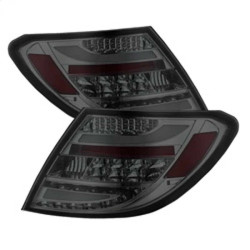 Spyder Mercedes Benz W204 C-Class 08-11 LED Tail Lights Incandescent - Smke ALT-YD-MBZC08-LED-SM