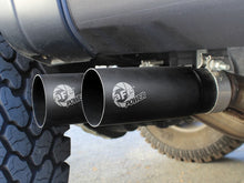 Charger l&#39;image dans la galerie, aFe Rebel Exhausts 3in SS Cat-Back 09-14 Ford F-150 4.6/5.0/5.4L w/ Black Tips