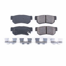 गैलरी व्यूवर में इमेज लोड करें, Power Stop 06-09 Hyundai Azera Rear Z17 Evolution Ceramic Brake Pads w/Hardware