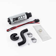 Charger l&#39;image dans la galerie, DeatschWerks 85-97 Ford Mustang 255 LPH DW200 In-Tank Fuel Pump w/ Install Kit