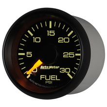 Laden Sie das Bild in den Galerie-Viewer, Autometer Factory Match Chevy 2-1/16in FSE 0-30 PSI Fuel Pressure Gauge