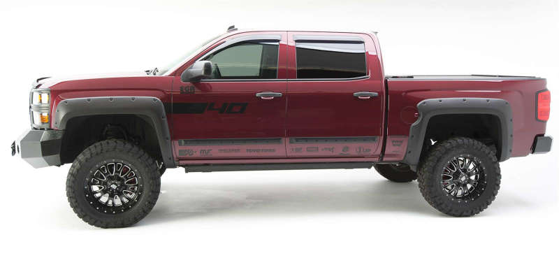 EGR 14+ Chev Silverado 5ft Bed Bolt-On Look Fender Flares - Set - Matte (791675)