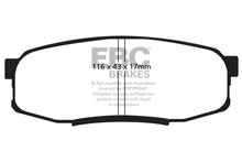 Cargar imagen en el visor de la galería, EBC 08+ Lexus LX570 5.7 Extra Duty Rear Brake Pads