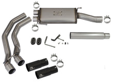 Laden Sie das Bild in den Galerie-Viewer, aFe Rebel Exhausts Cat-Back SS Ford F-150 04-08 V8 4.6/5.4L w/ Black Tips