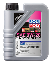 Carica l&#39;immagine nel visualizzatore di Gallery, LIQUI MOLY Special Tec LR Motor Oil 0W-20 - 1L