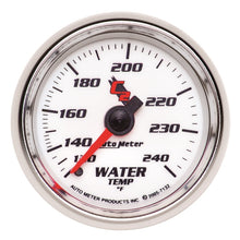 Carica l&#39;immagine nel visualizzatore di Gallery, Autometer C2 52mm Mechanical 120-240 Deg F Water Temperature Gauge