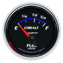 Laden Sie das Bild in den Galerie-Viewer, Autometer Cobalt 52mm 73 E/ 10 F SSE Fuel Level Gauge