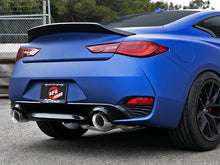 Load image into Gallery viewer, aFe POWER Takeda 2.5in 304 SS CB Exhaust w/ Polished Tips 17-19 Infiniti Q60 V6-3.0L (tt)