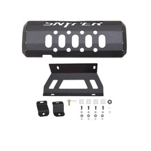 Carica l&#39;immagine nel visualizzatore di Gallery, Westin/Snyper 07-17 Jeep Wrangler Muffler Skid Plate - Textured Black