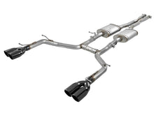 Carica l&#39;immagine nel visualizzatore di Gallery, aFe MACH Force-Xp 2-1/2in 304 SS Cat-Back Exhaust 15-21 Dodge Challenger V6-3.6L - Quad Black Tip