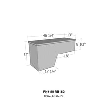 Laden Sie das Bild in den Galerie-Viewer, Westin/Brute Pork Chop Tool Box Driver Side 46in Wide - Aluminum