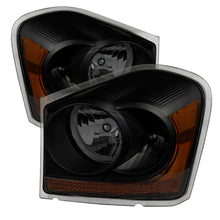 Carica l&#39;immagine nel visualizzatore di Gallery, Xtune Dodge Durango 04-05 OEM Headlamps Black Smoked HD-JH-DDU04-AM-BSM