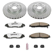 Charger l&#39;image dans la galerie, Power Stop 05-07 Cadillac XLR Front Z26 Street Warrior Brake Kit