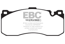 Cargar imagen en el visor de la galería, EBC 08-10 BMW 135 3.0 Twin Turbo Redstuff Front Brake Pads