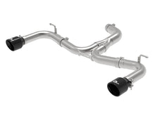 Charger l&#39;image dans la galerie, aFe MACH Force-Xp 3in to 2-1/2in Stainless Steel Axle-Back Black Exhaust - 15-17 Volkswagen GTI