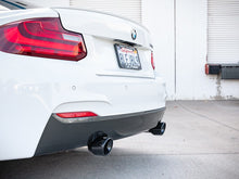 Laden Sie das Bild in den Galerie-Viewer, aFe MACHForce XP 3in to 2.5in 304 SS Axle-Back Exhaust w/ Black Tips 14-16 BMW M235i