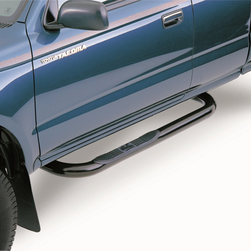 Westin 1995-2004 Toyota Tacoma Ext Cab (4WD or PreRunner only) Signature 3 Nerf Step Bars - Black