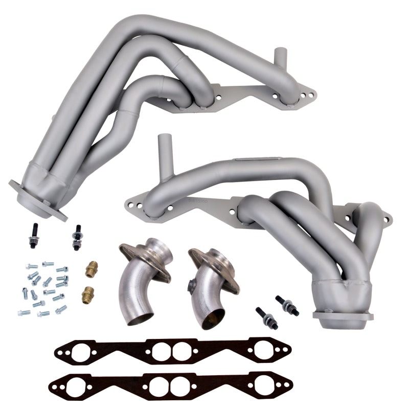 BBK 93-96 Chevrolet Impala SS Shorty Tuned Length Exhaust Headers - 1-5/8 Chrome