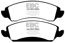 Cargar imagen en el visor de la galería, EBC 09-14 Cadillac Escalade 6.0 Hybrid Extra Duty Front Brake Pads