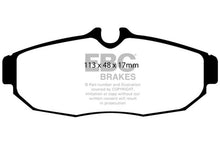 Cargar imagen en el visor de la galería, EBC 05-10 Ford Mustang 4.0 Orangestuff Rear Brake Pads