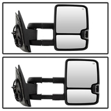 Carica l&#39;immagine nel visualizzatore di Gallery, xTune Chevy Silverado 07-13 Heated Smoke LED Signal Telescoping Mirrors MIR-CSIL07S-G2-PWH-SM-SET