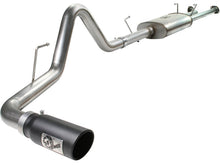 Cargar imagen en el visor de la galería, aFe MACHForce XP Exhaust Cat-Back SS-409 07-09 Toyota Tundra V8-5.7L w/ Black Tip