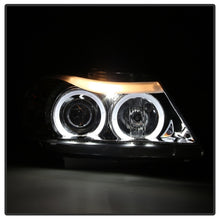 Load image into Gallery viewer, Spyder BMW E90 3-Series 06-08 Projector LED Halo Amber Reflctr Rplc Bulb Smke PRO-YD-BMWE9005-AM-SM