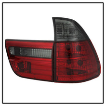 Charger l&#39;image dans la galerie, Spyder BMW E53 X5 00-06 4PCS Euro Style Tail Lights- Red Smoke ALT-YD-BE5300-RS