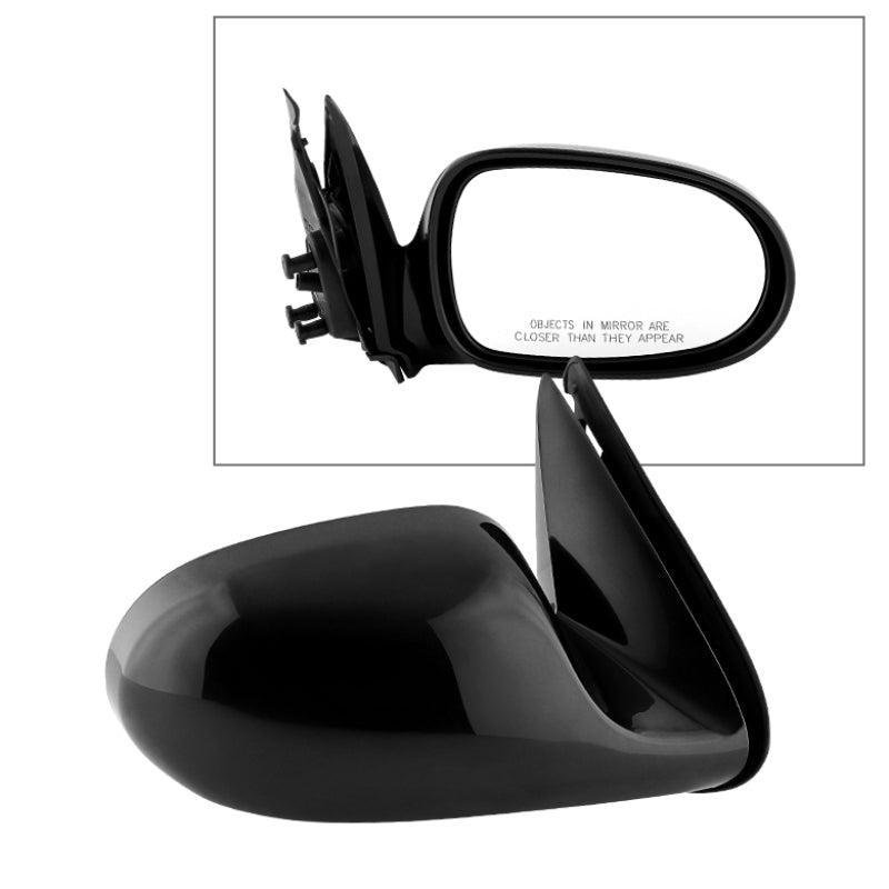 Xtune Nissan Sentra 00-06 OE Mirror Black Power Right MIR-35004-231-P-R