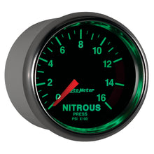 Laden Sie das Bild in den Galerie-Viewer, Autometer GS 2 1/16in. 1600PSI Nitrous Fuel Pressure Gauge