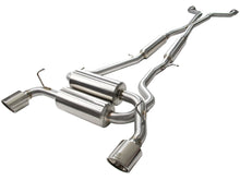 Laden Sie das Bild in den Galerie-Viewer, aFe Takeda 2-1/2in 304SS Cat-Back Exhaust Infiniti G37 08-13/Q60 14-15 V6-3.7 w/ Polished Tips