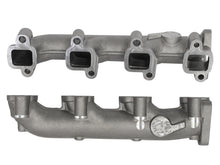 Carica l&#39;immagine nel visualizzatore di Gallery, aFe Power BladeRunner Ported Ductile Iron Exhaust Manifold 01-16 GM Diesel Trucks V8-6.6L (td)