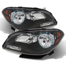 गैलरी व्यूवर में इमेज लोड करें, Xtune Chevy Malibu 2008-2012 Crystal Headlights Black HD-JH-CMA08-AM-BK