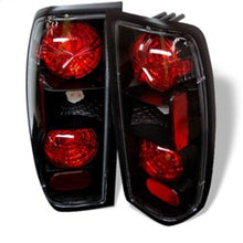 Load image into Gallery viewer, Spyder Nissan Frontier 98-00 Euro Style Tail Lights Black ALT-YD-NF98-BK